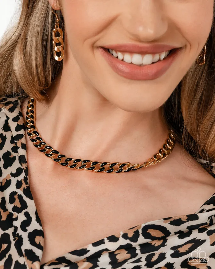 Paparazzi Accessories Necklaces Painted Problem Black Necklace Jewelry by Bretta Paparazzi Accessories Necklaces Painted Problem Black Necklace Jewelry by Bretta