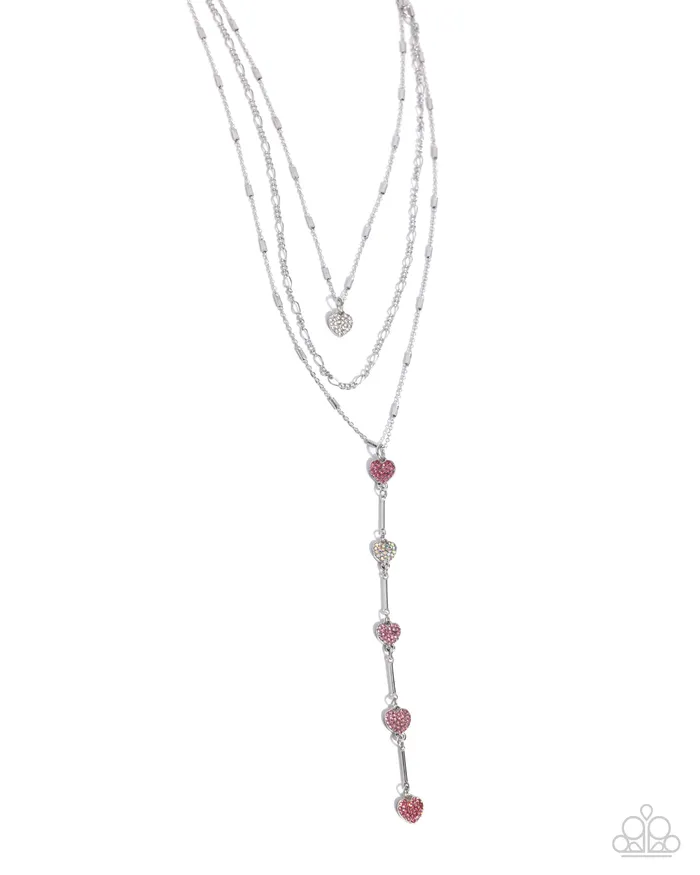 Paparazzi Accessories Necklaces Valiant Valentine Pink Necklace Jewelry by Bretta