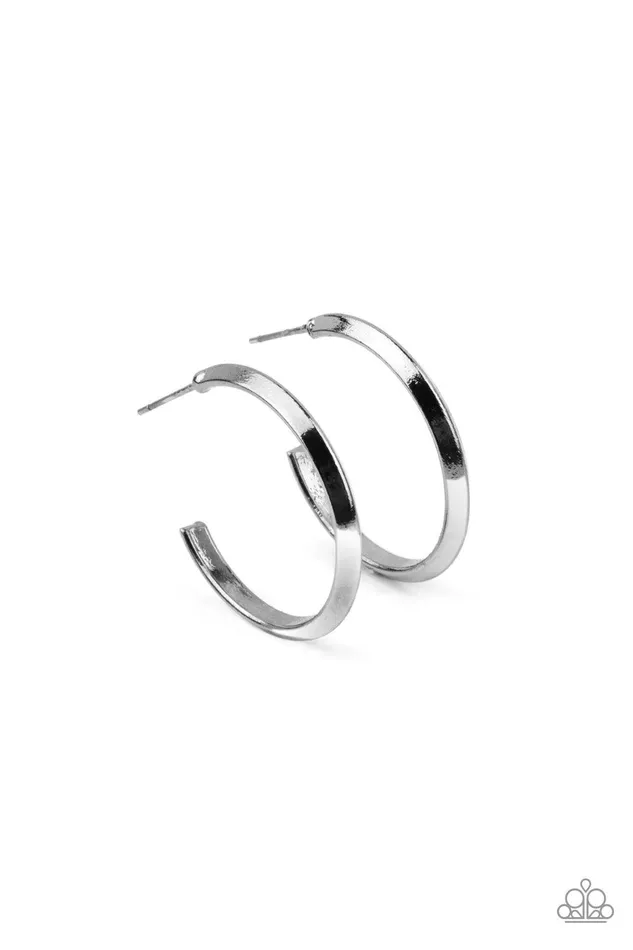 Paparazzi Accessories On The Brink Black Earrings Jewelry by Bretta Earrings