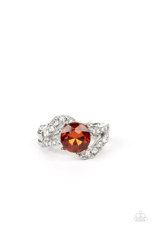 Paparazzi Accessories Rings Blockbuster Boom Brown Ring Jewelry by Bretta