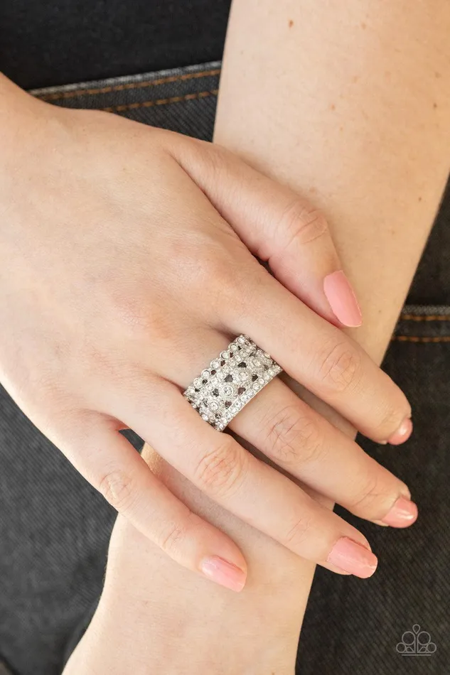 Paparazzi Accessories Rings Countess Couture White Ring Jewelry By Bretta