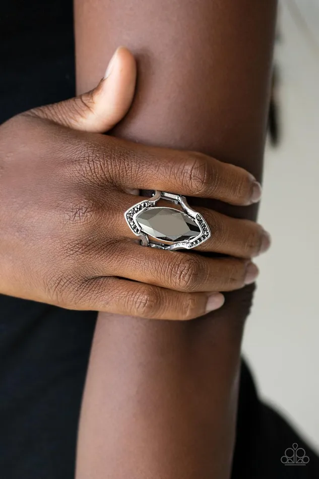 Paparazzi Accessories Rings Leading Luster Silver Ring Jewelry by Bretta