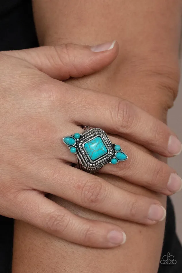 Paparazzi Accessories Rings Mesa Mystic Blue Ring Jewelry by Bretta