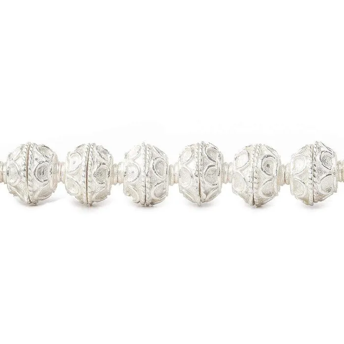 Rings 8mm Sterling Silver plated Copper Bead Cap Simple Arch 8 inch 54 beads Beadsofcambaycom Rings 8mm Sterling Silver plated Copper Bead Cap Simple Arch 8 inch 54 beads Beadsofcambaycom