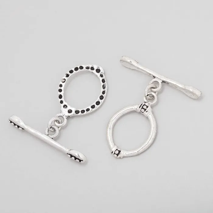 Rings Beadsofcambaycom 18x14mm Antiqued Sterling Silver Oval Toggle Art Deco Design 1 piece Rings Beadsofcambaycom 18x14mm Antiqued Sterling Silver Oval Toggle Art Deco Design 1 piece