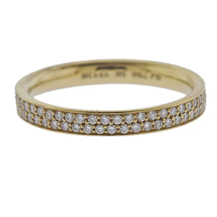 Rings Georg Jensen Georg Jensen 18k Yellow Gold Magic Pave Diamond Ring 1513 B