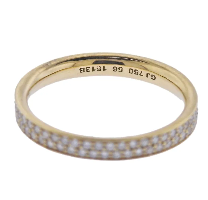 Rings Georg Jensen Georg Jensen 18k Yellow Gold Magic Pave Diamond Ring 1513 B