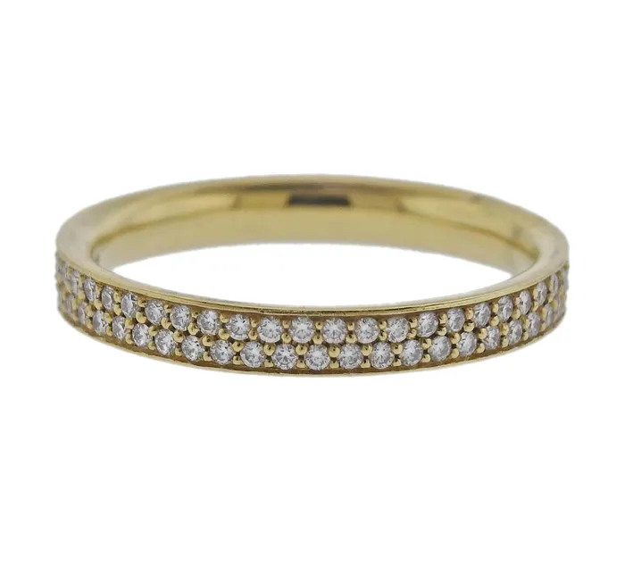 Rings Georg Jensen Georg Jensen 18k Yellow Gold Magic Pave Diamond Ring 1513 B