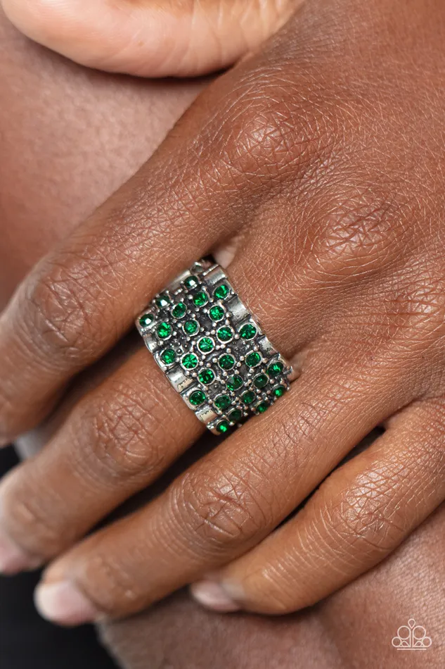 Rings Paparazzi Accessories Lawbreaking Loot Green Ring Jewelry by Bretta