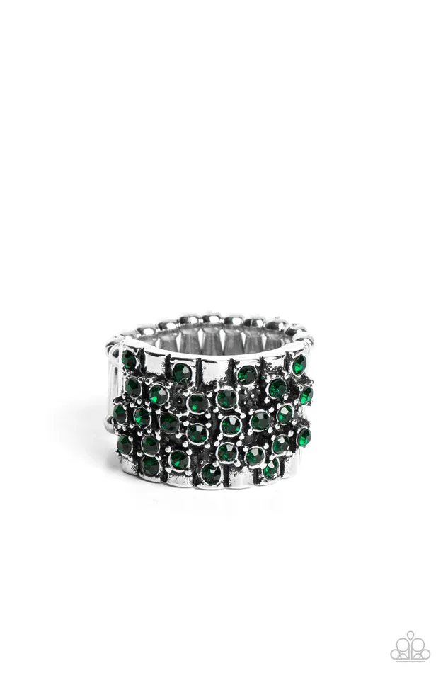 Rings Paparazzi Accessories Lawbreaking Loot Green Ring Jewelry by Bretta