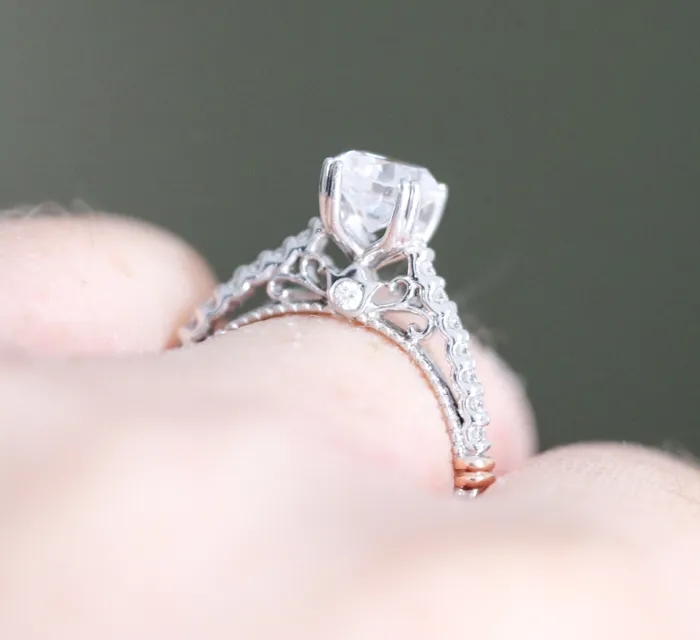 Rings Verragio Verragio Gold Engagement Ring