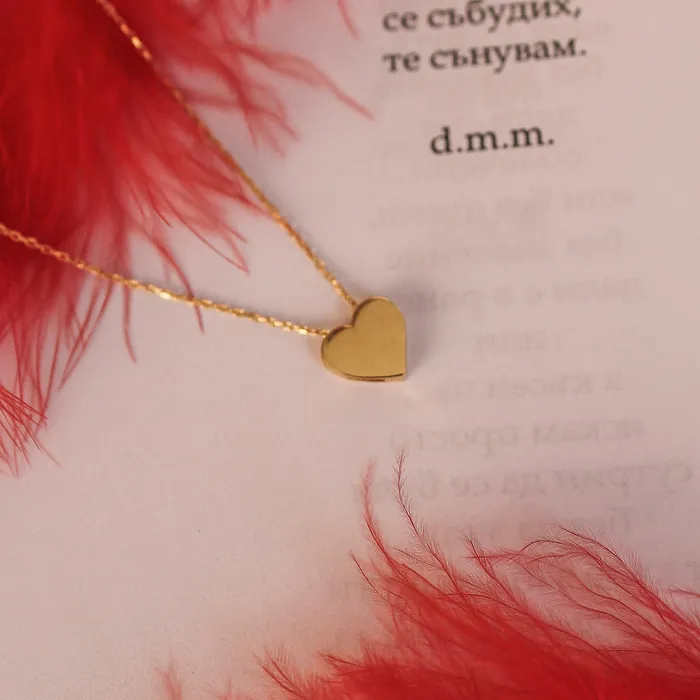 Senso Gold Necklaces Necklace Senso Gold Dream Womens necklace made of 14k gold with a heart