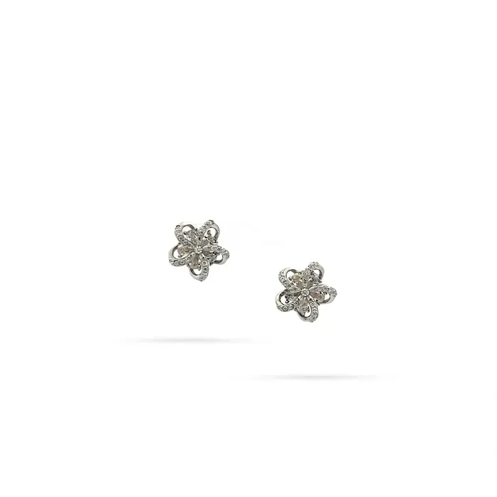 Senso Silver Earrings Womens silver earrings Senso Silver with floral design and zirconia Senso Silver Earrings Womens silver earrings Senso Silver with floral design and zirconia