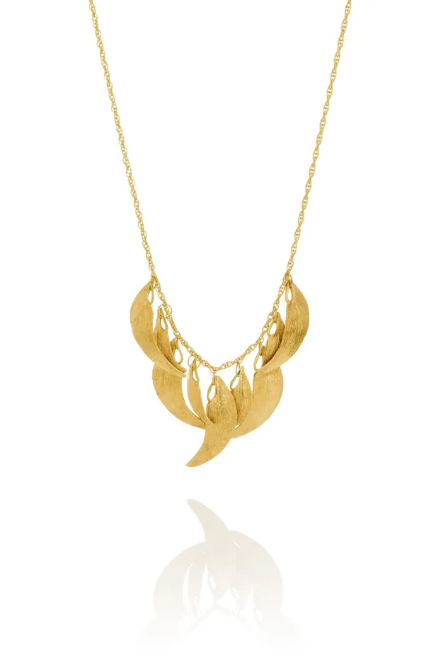 SWAN necklace AURUM by Gubjrg Necklaces