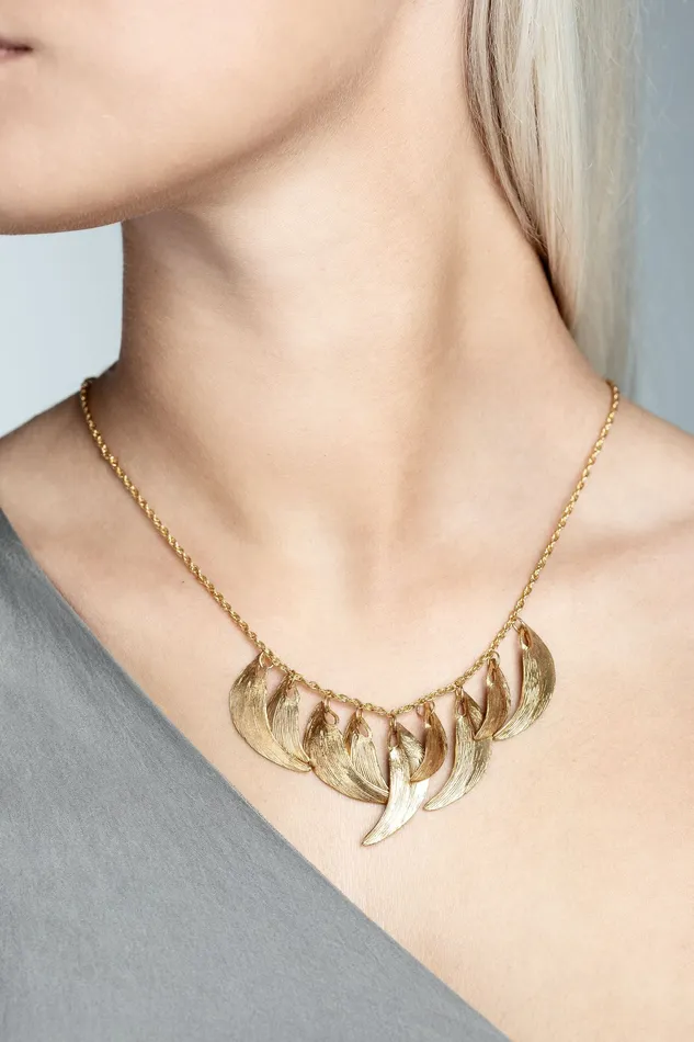 SWAN necklace AURUM by Gubjrg Necklaces SWAN necklace AURUM by Gubjrg Necklaces