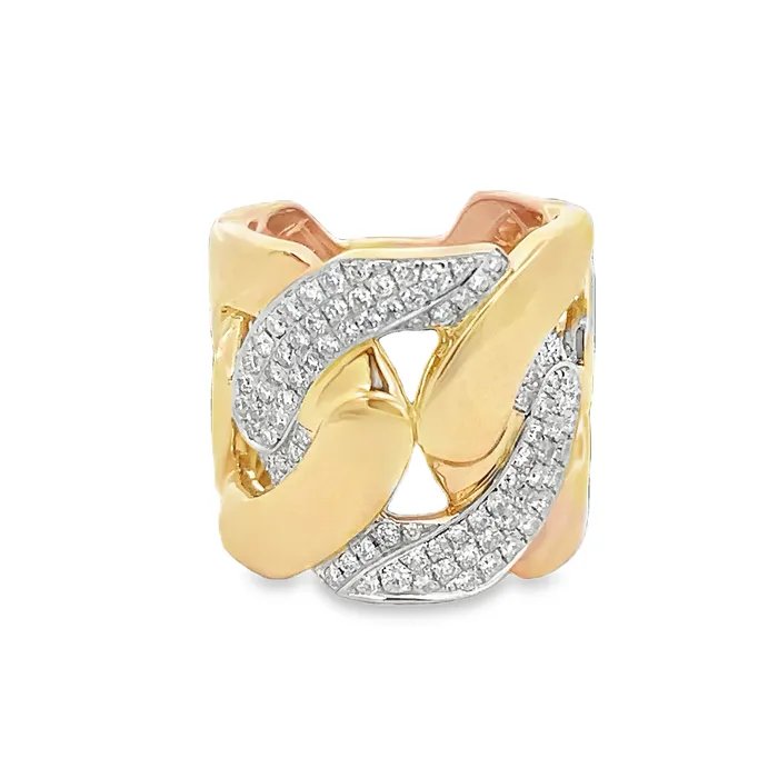 YaninaCo Jewelry Rings Diamond Link Fashion Ring
