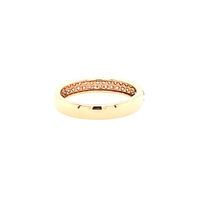 14k Rose Gold Diamond Ring I423 Azure Rings