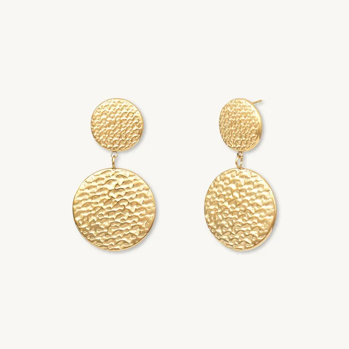Camile Stone Earrings Daphne Weave Stud Earrings