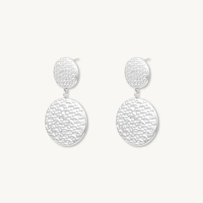 Camile Stone Earrings Daphne Weave Stud Earrings