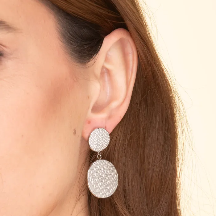 Camile Stone Earrings Daphne Weave Stud Earrings