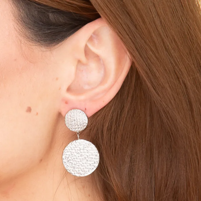 Camile Stone Earrings Daphne Weave Stud Earrings
