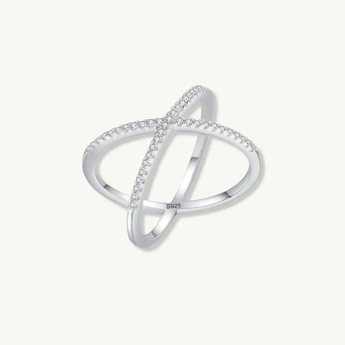 Camile Stone Rings The Criss Cross Sapphire Engagement Ring