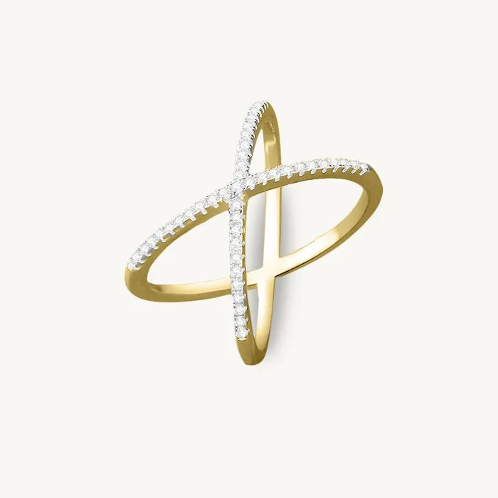 Camile Stone Rings The Criss Cross Sapphire Engagement Ring