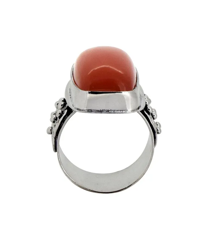 Carnelian Solid 925 Sterling Silver Ring Jewelry YoTreasure Rings