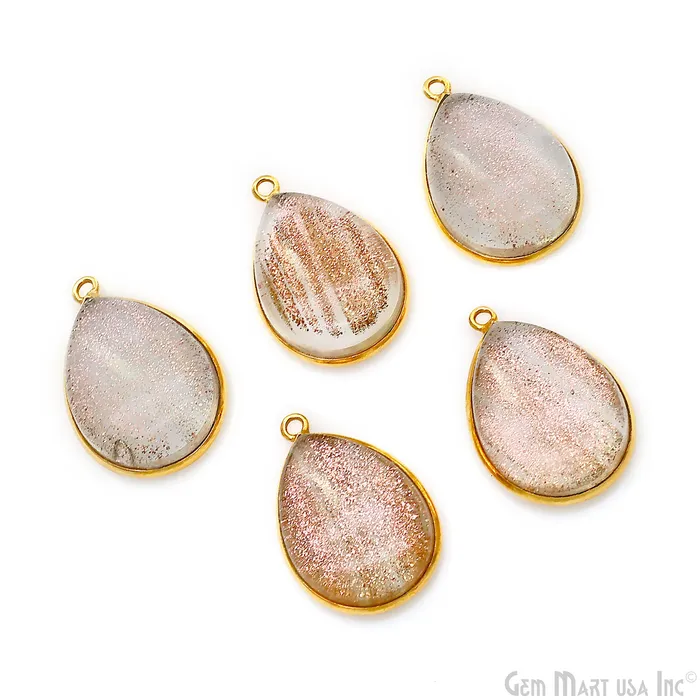 Copper Infused Cabochon 15x20mm Pears Gold Bezel Connector GemmartUSA PreStyled Sets Copper Infused Cabochon 15x20mm Pears Gold Bezel Connector GemmartUSA PreStyled Sets
