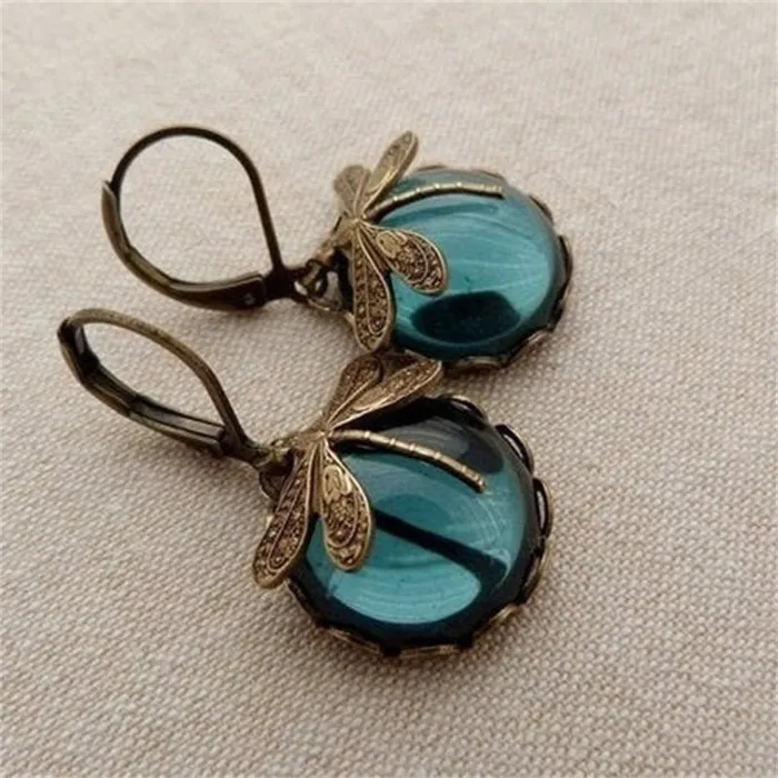 Dragonfly Bronze Earrings NovoPublic Delivery Official Store Earrings