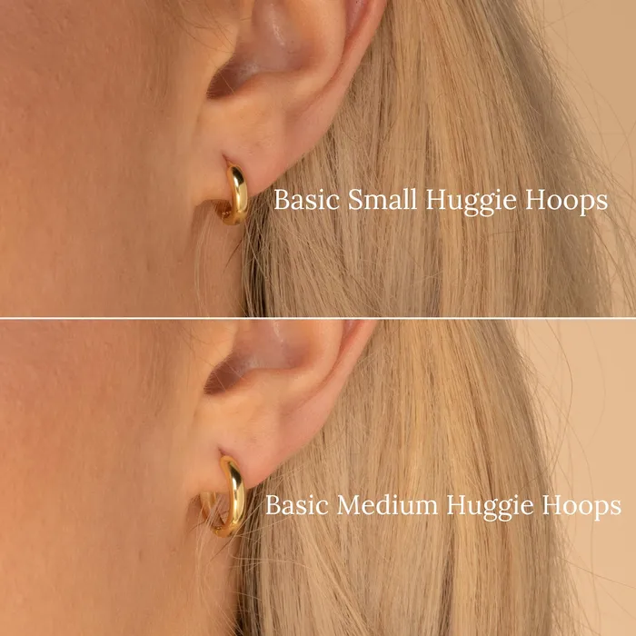 Earrings Camile Stone Double Hoop Bundle Earrings Camile Stone Double Hoop Bundle