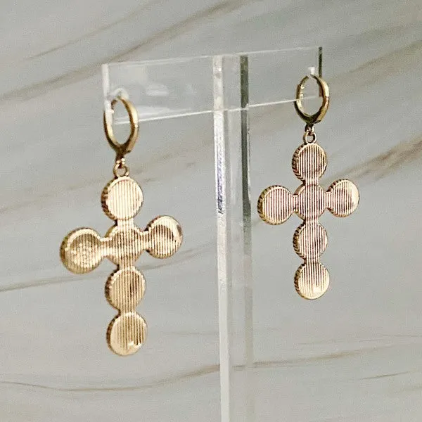 Earrings Ellison and Young Boho Bold Cross Earrings