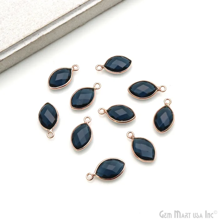 Earrings GemMartUSA Marquise 8x12mm Single Bail Rose Gold Bezel Connector Pick Stone Lot Size Earrings GemMartUSA Marquise 8x12mm Single Bail Rose Gold Bezel Connector Pick Stone Lot Size