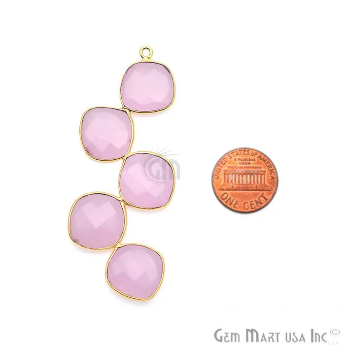 GemmartUSA Gemstone 60x13mm Gold Plated Bezel Chandelier Finding Component PreStyled Sets GemmartUSA Gemstone 60x13mm Gold Plated Bezel Chandelier Finding Component PreStyled Sets