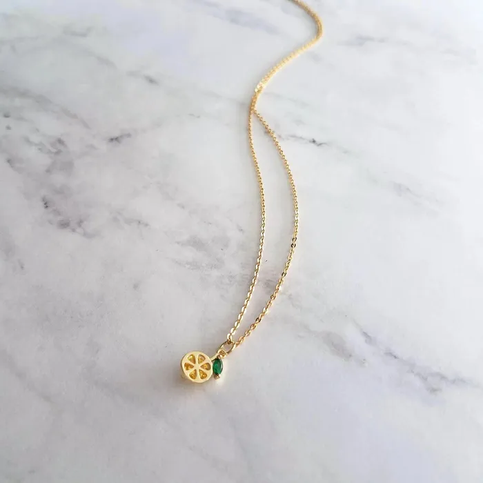 Grace PK Necklaces Lemon Necklace Luck and Love