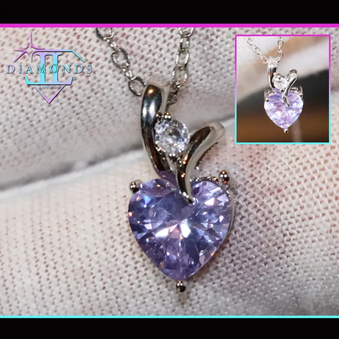 Lab Diamonds London Necklaces Womens Diamond Necklace Purple Diamond Heart Necklace Heart Necklace with Diamonds Diamond Heart Pendant Purple Diamond Necklace Lab Diamonds London Necklaces Womens Diamond Necklace Purple Diamond Heart Necklace Heart Necklace with Diamonds Diamond Heart Pendant Purple Diamond Necklace
