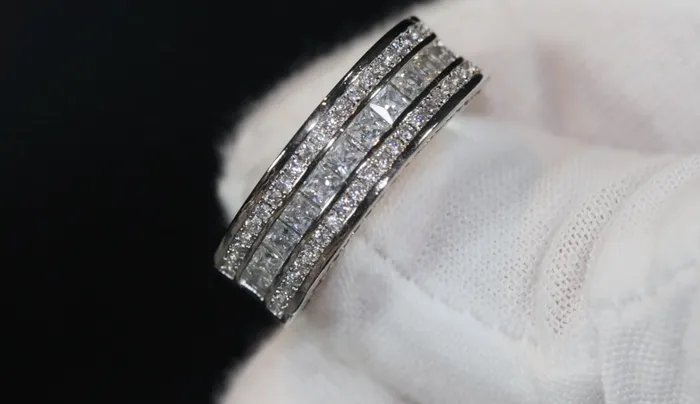 Lab Diamonds London Rings Princess Cut Ring Mens Iced Out Ring Mens Diamond Engagement Ring Womens Engagement Ring Ring