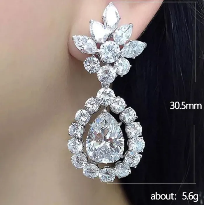 Lab Diamonds London Teardrop Earrings Diamond Earrings Diamond Earrings Tear drop Earrings Womens Diamond Earrings Earrings Pear Shape Earrings Earrings