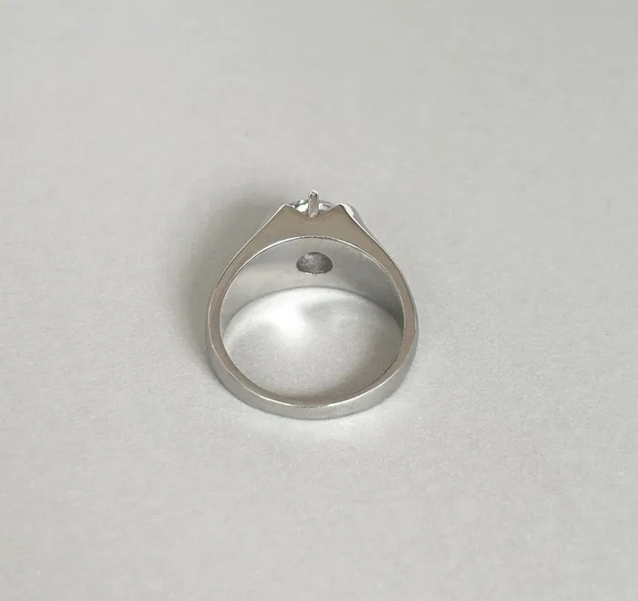 Mai Dsire Rings CHUNKY SOLITAIRE CZ DIAMOND RING 2CT SAMPLE