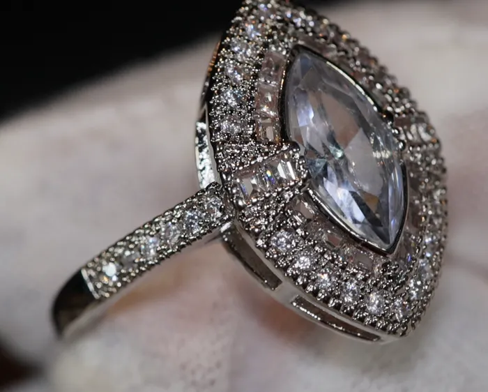Marquise Ring Promise Ring Marquise Diamond Engagement Ring Lab Diamonds London Rings
