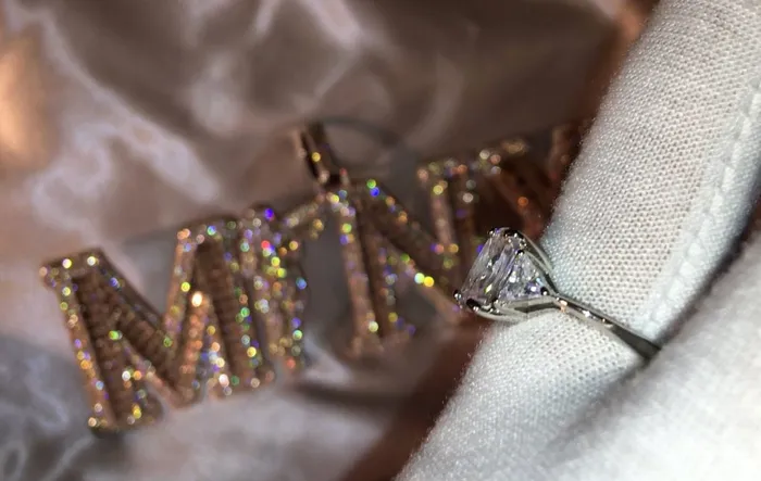 Minx London Rings Big Carat Engagement Ring Radiant Diamond Ring Womens Engagement Ring Wedding Ring Womens Wedding Ring Cushion Diamond Ring