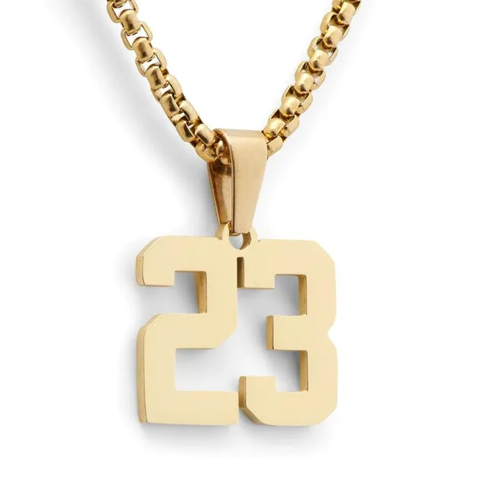 Necklaces Customized Jewel Customized Number Necklace For Sports Enthusiasts Necklaces Customized Jewel Customized Number Necklace For Sports Enthusiasts