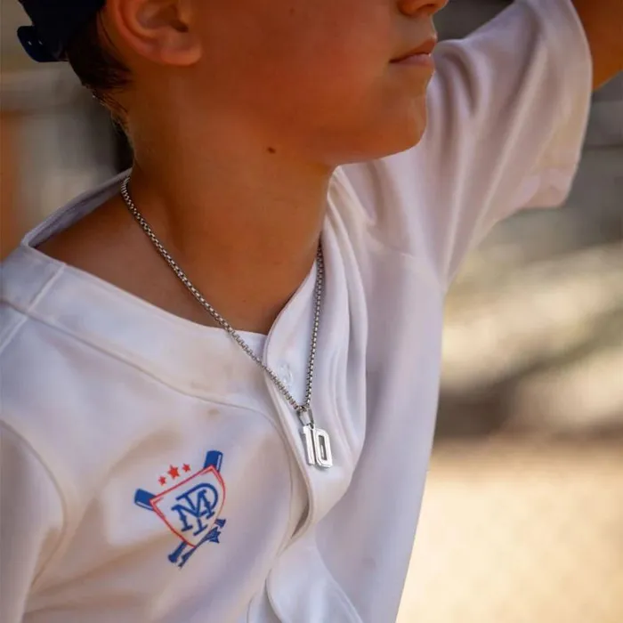 Necklaces Customized Jewel Customized Number Necklace For Sports Enthusiasts