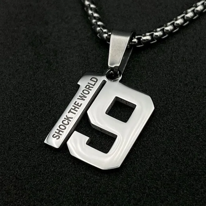 Necklaces Customized Jewel Customized Number Necklace For Sports Enthusiasts