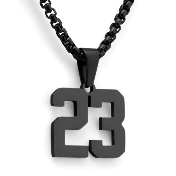 Necklaces Customized Jewel Customized Number Necklace For Sports Enthusiasts