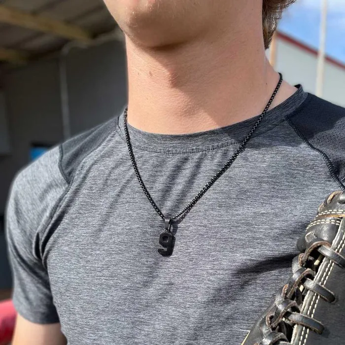 Necklaces Customized Jewel Customized Number Necklace For Sports Enthusiasts