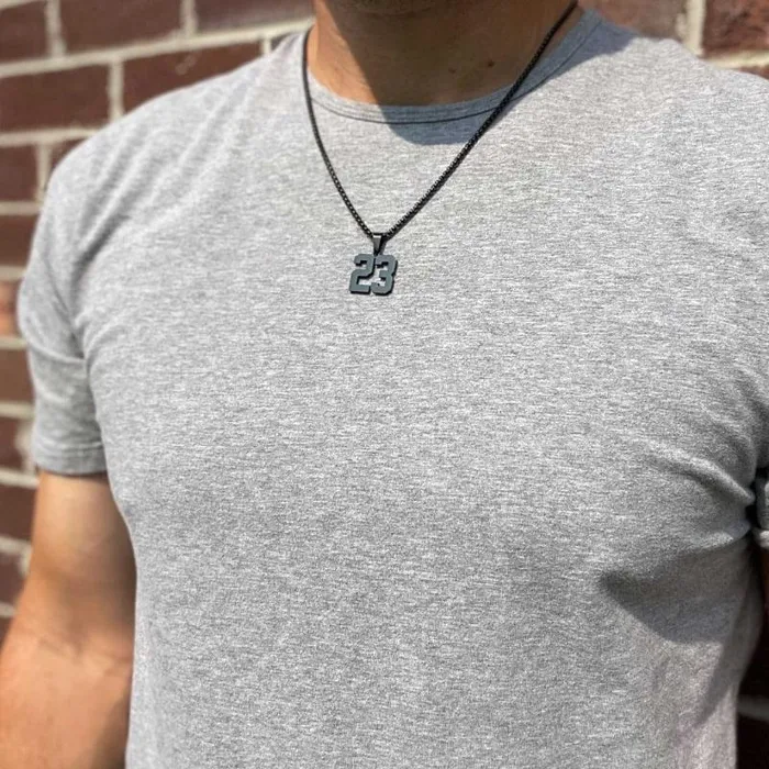 Necklaces Customized Jewel Customized Number Necklace For Sports Enthusiasts