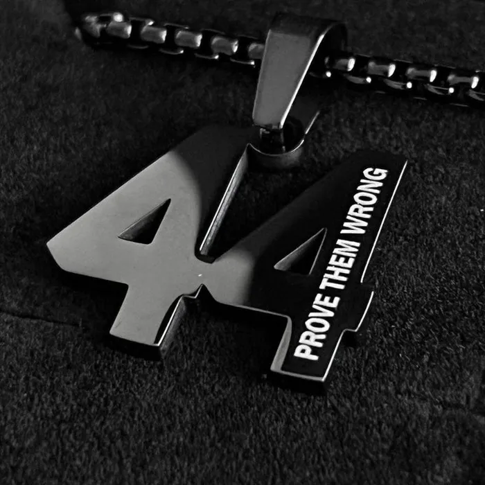 Necklaces Customized Jewel Customized Number Necklace For Sports Enthusiasts