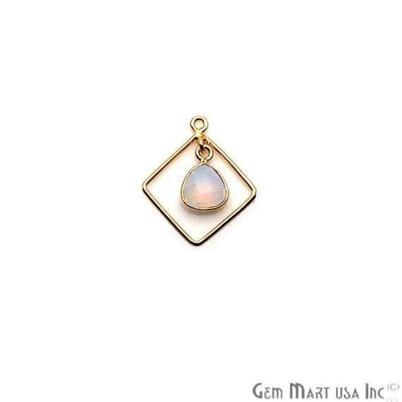 PreStyled Sets DIY Gemstone Gold Square Chandelier Finding Connector 1pc GemmartUSA PreStyled Sets DIY Gemstone Gold Square Chandelier Finding Connector 1pc GemmartUSA