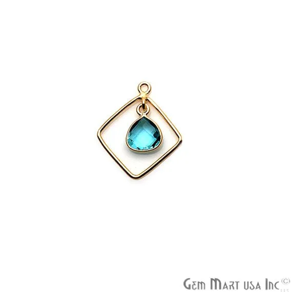 PreStyled Sets DIY Gemstone Gold Square Chandelier Finding Connector 1pc GemmartUSA PreStyled Sets DIY Gemstone Gold Square Chandelier Finding Connector 1pc GemmartUSA